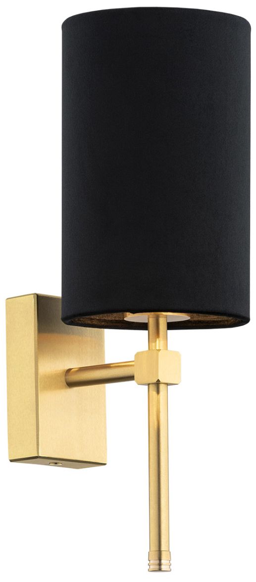 Argon Abruzzo applique murale 1x7 W noir-laiton 8035