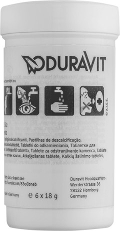 Duravit SensoWash pastilles détartrantes pour toilettes 1007250000