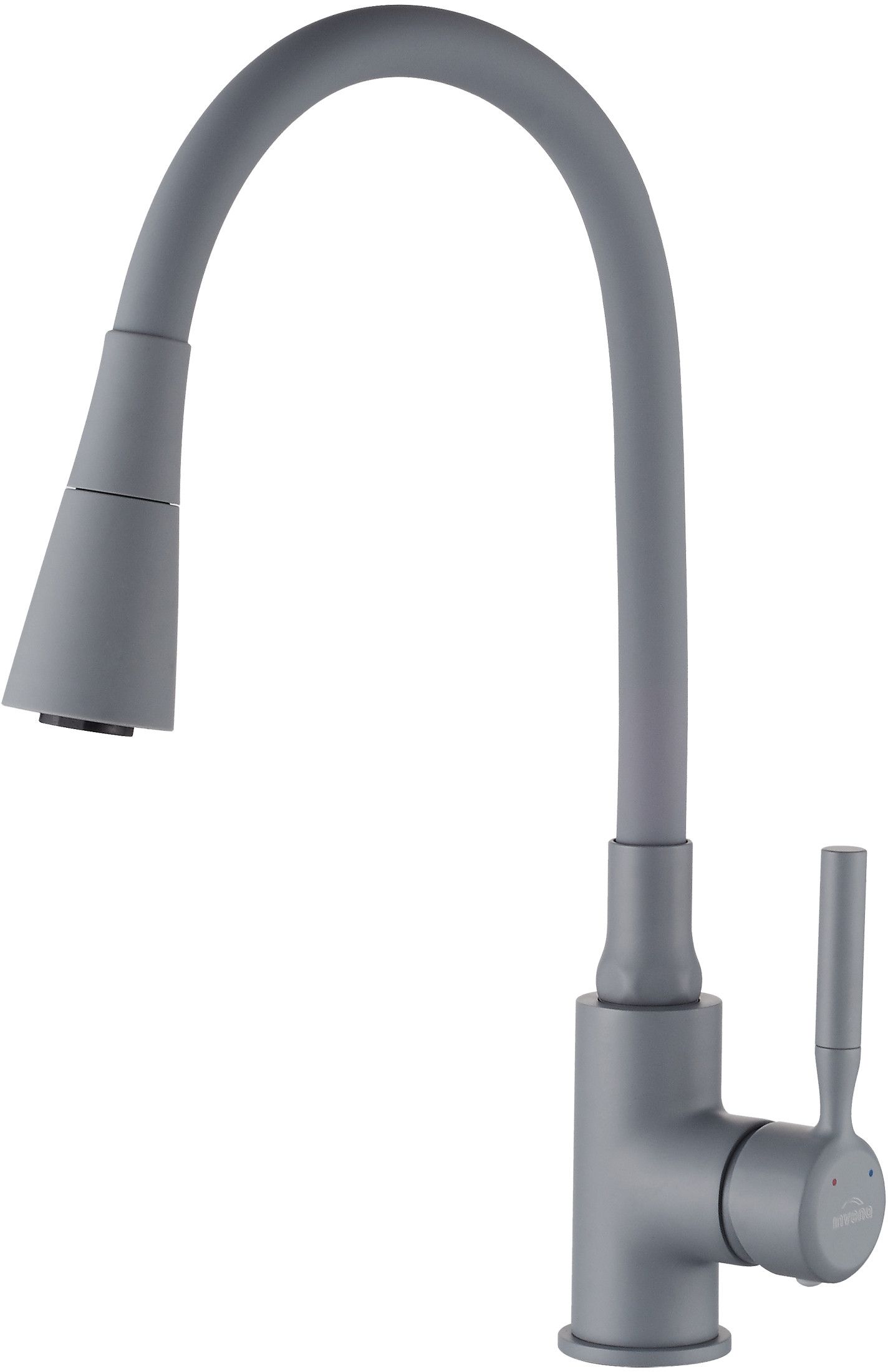 Invena Pogo Plus mitigeur de cuisine sur pied graphite/gris BZ-80-P05