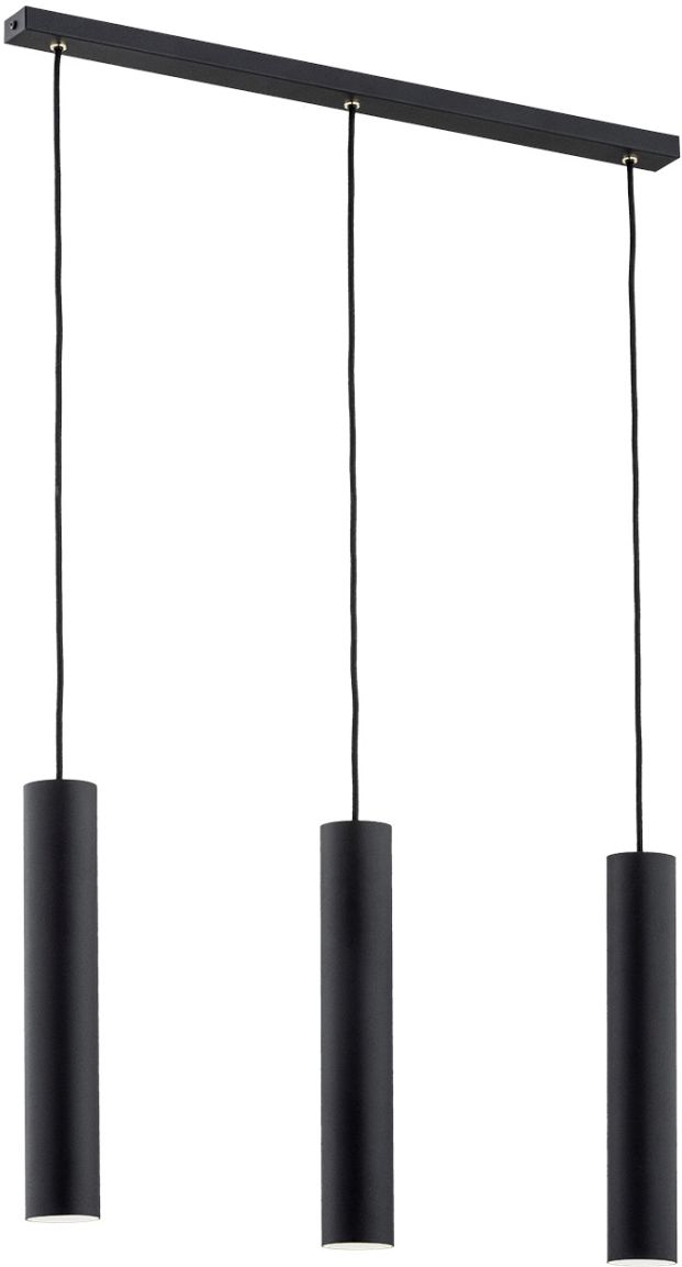 Argon Gomera Plus lampe suspendue 3x5 W noir 6112