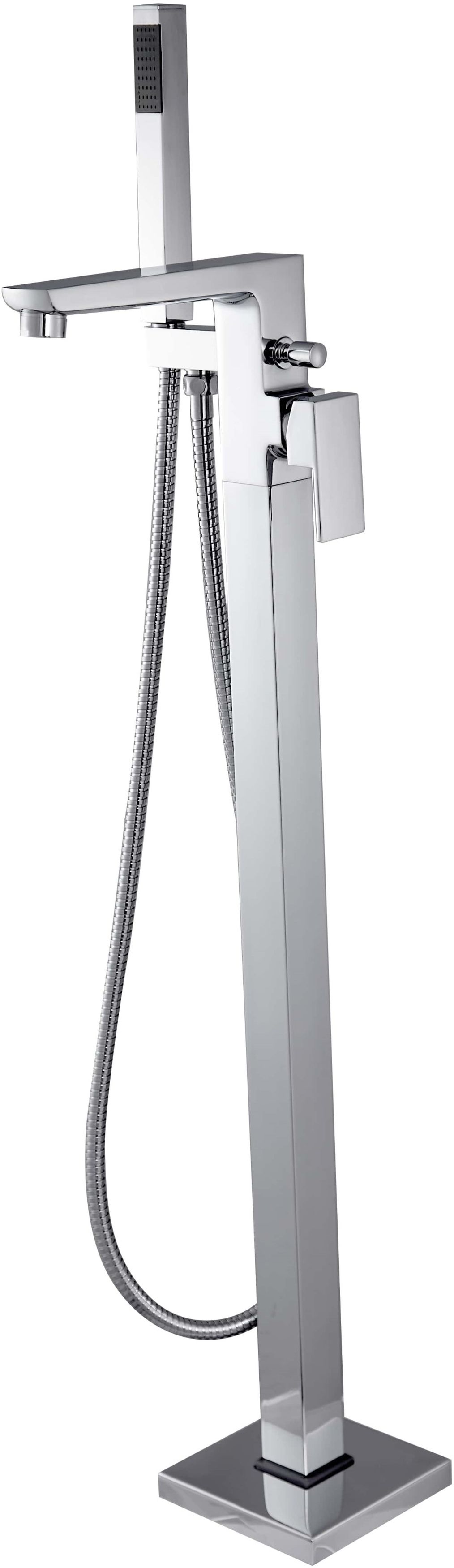 Invena Paros mitigeur bain-douche autoportante chrome BW-09-W01