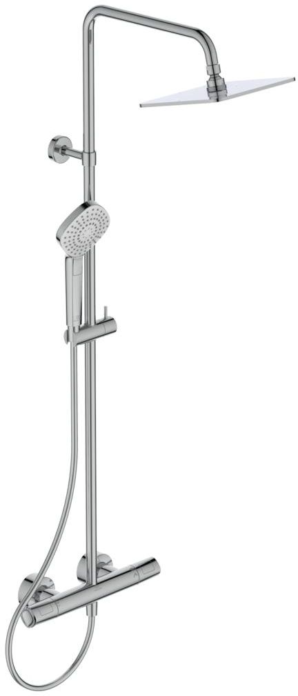 Ideal Standard Ceratherm ensemble de douche mural avec thermostat oui chrome A7240AA
