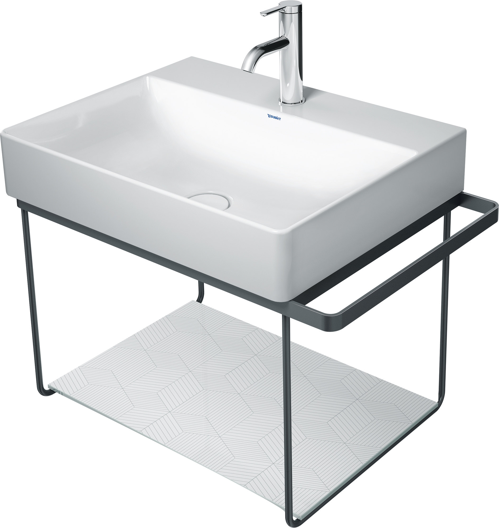 Duravit DuraSquare étagère 57 cm noir 0099648400