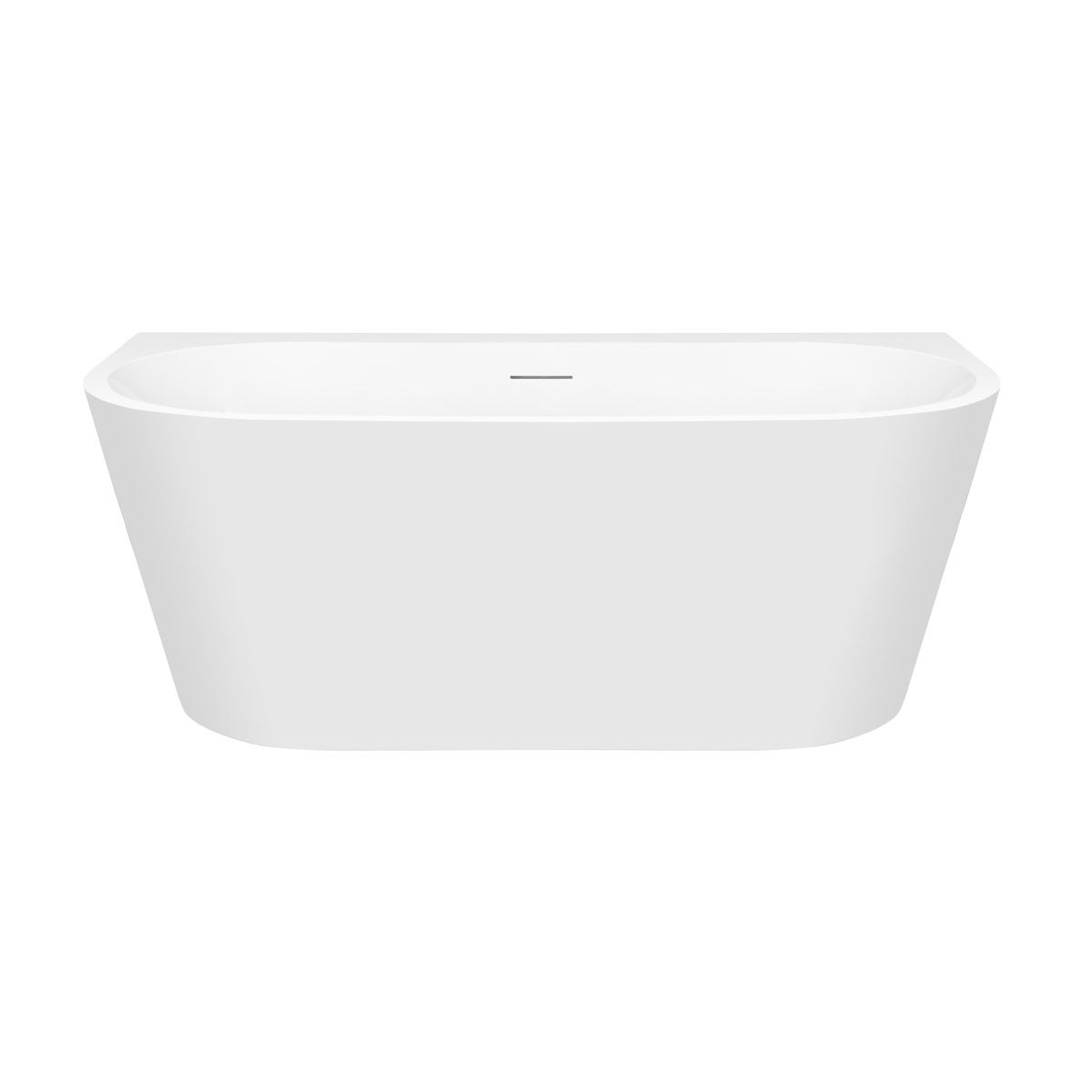 Oltens Hulda baignoire murale 160x75 cm blanc 12020000