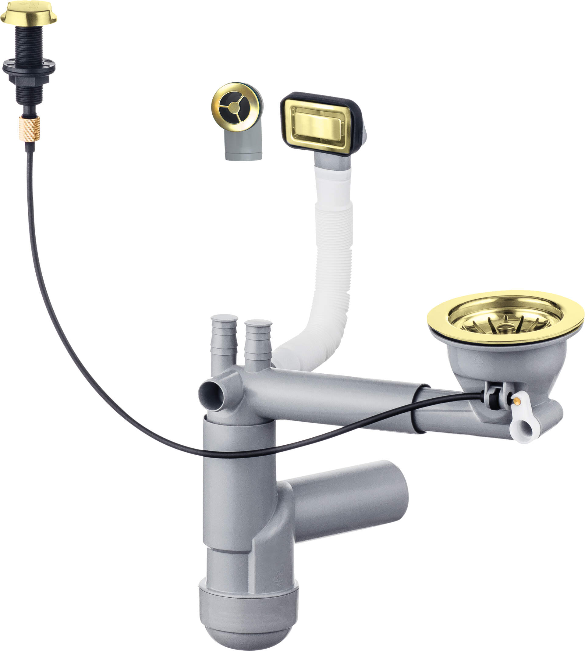 Deante Space Saver Lux siphon d’évier ZXY_Z911