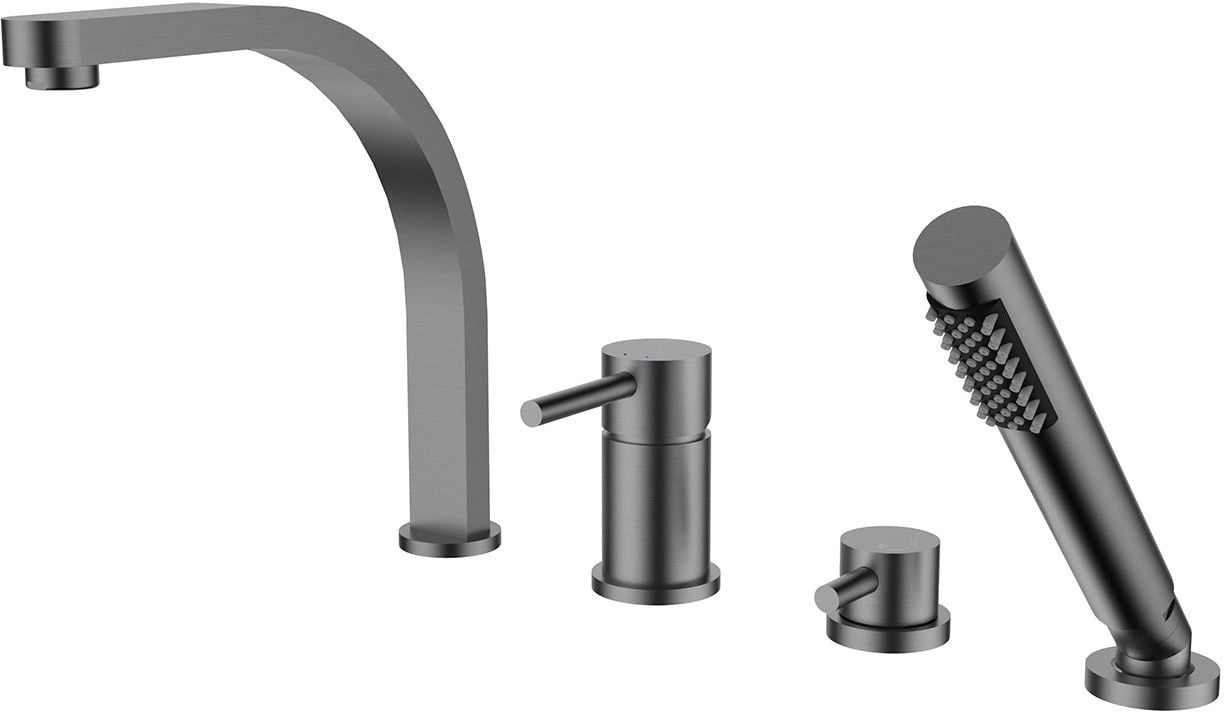 Besco Decco mitigeur bain-douche pour baignoire graphite BW-D4-GR