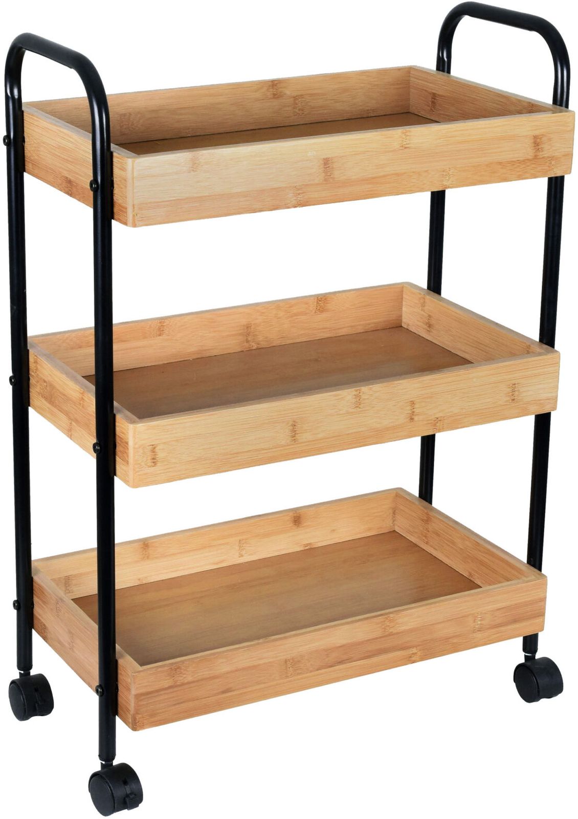 BISK Umbra chariot multifonction sur roulettes 49x70 cm latéral sur pied 08162