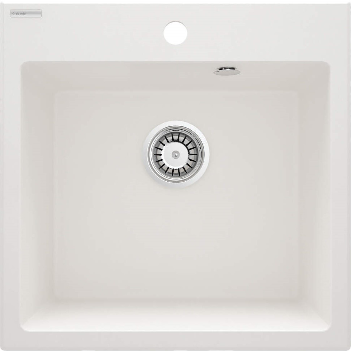 Deante Evora évier en granit 50x50 cm blanc ZQJ_A103