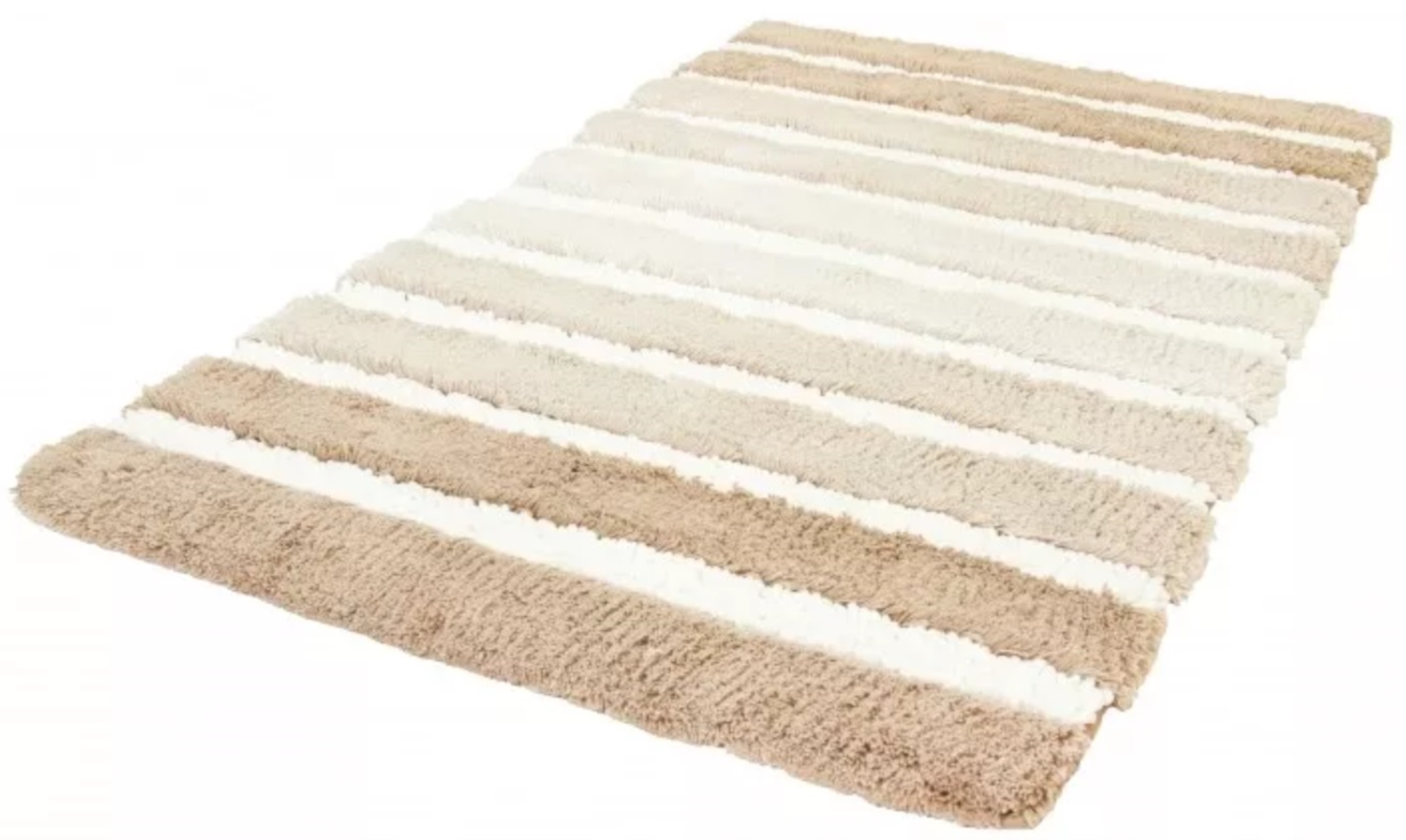 Kleine Wolke Phoenix tapis de bain 100x60 cm rectangulaire beige 4045271360