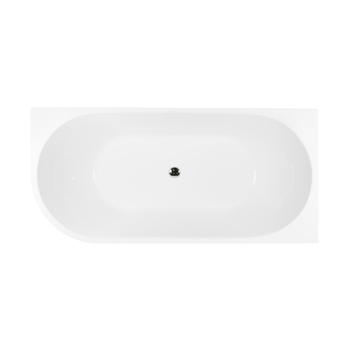 Hagser Ilsa baignoire d’angle 150x75 cm rectangulaire blanc HGR10000011