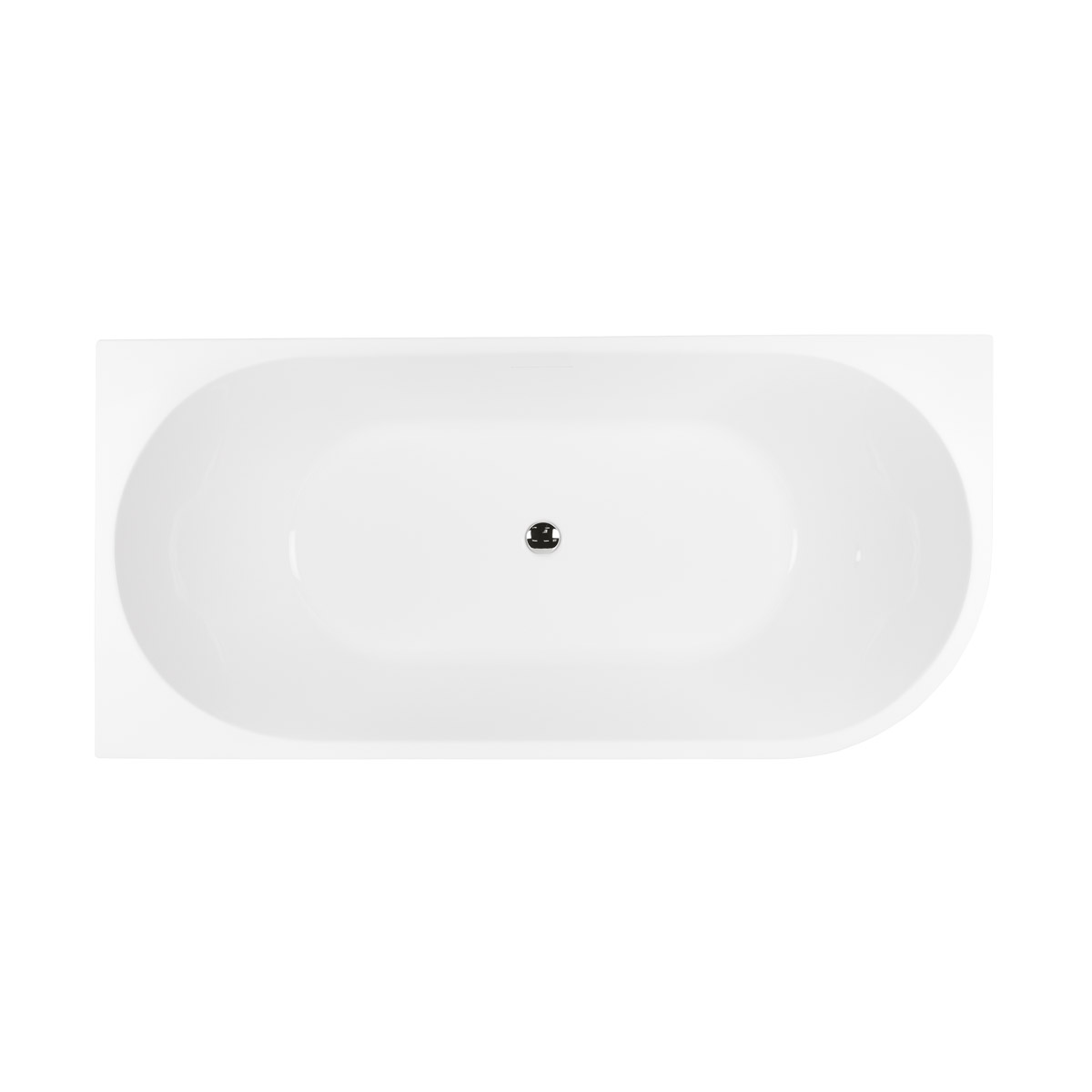 Hagser Ilsa baignoire d’angle 160x75 cm rectangulaire blanc HGR20000011