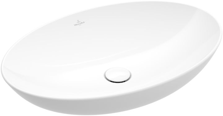 Villeroy & Boch Loop & Friends lavabo 62x42 cm ovale à poser blanc 4A480001