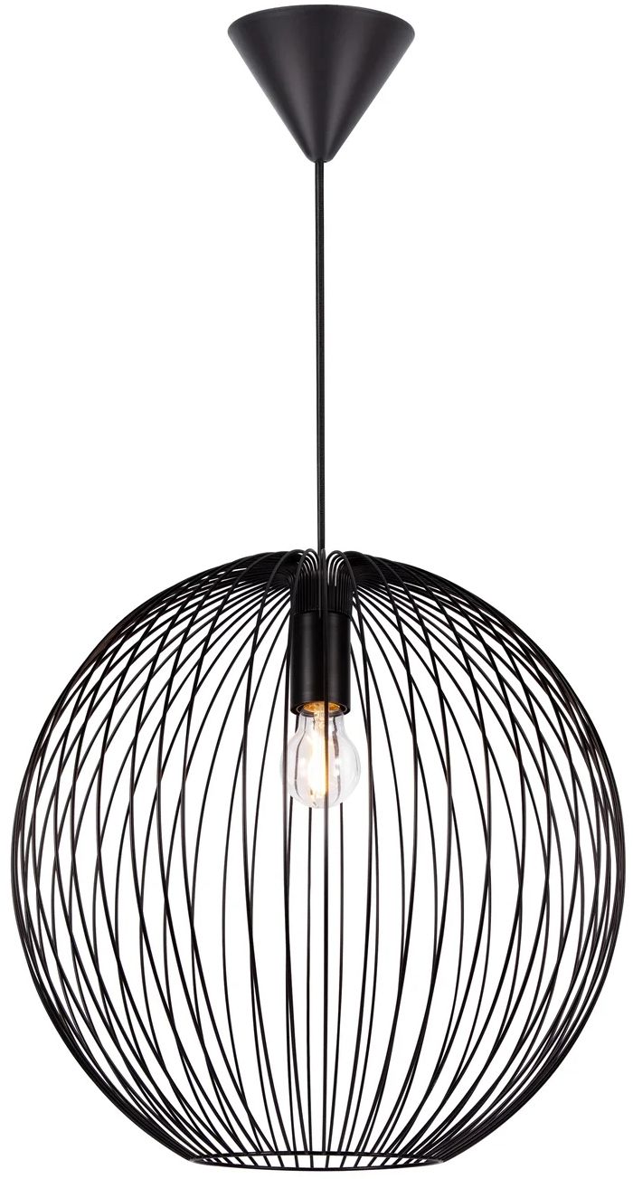 Nordlux Beroni lampe suspendue 1x60 W noir 2213323003