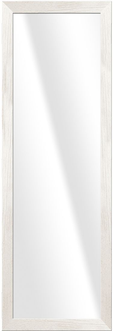 Styler Lahti miroir 47x127 cm rectangulaire blanc-bois LU-01171