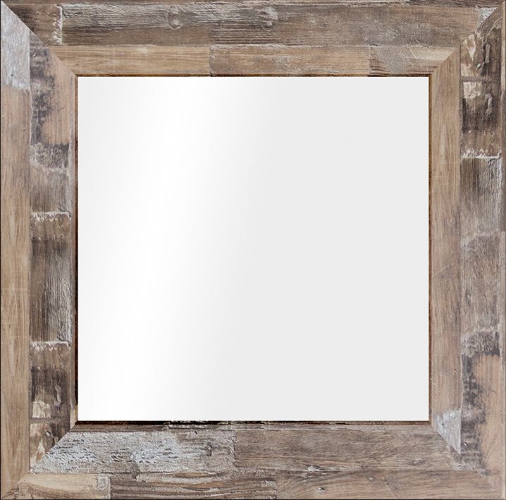 Styler Jyvaskyla miroir 60x60 cm carré bois LU-01221
