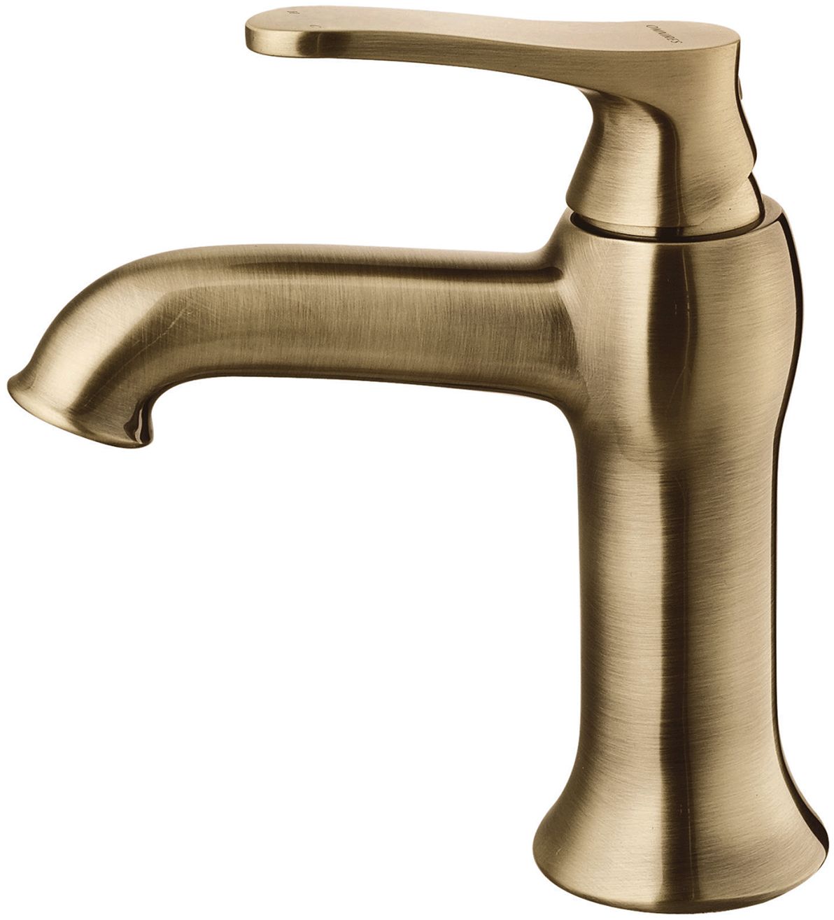 Omnires Art Deco mitigeur de lavabo sur pied laiton/brun antique AD5110BR