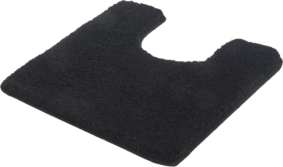 Kleine Wolke Relax tapis de bain 55x55 cm sous WC noir 5405926129