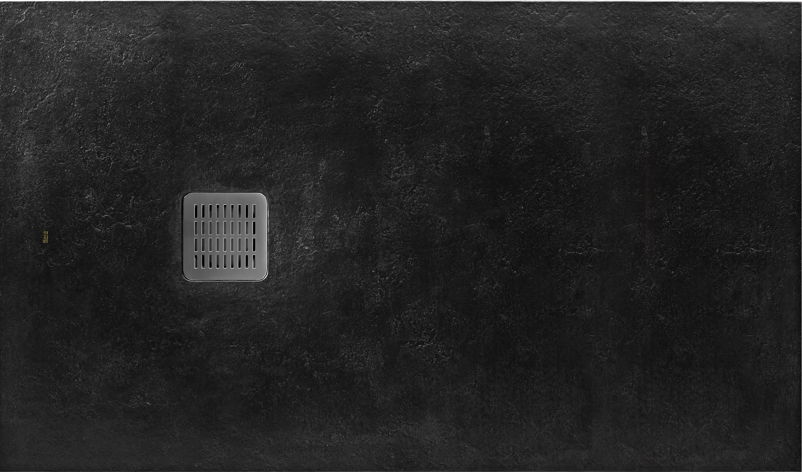 Roca Terran receveur de douche rectangulaire 180x70 cm noir AP1017082BC01400