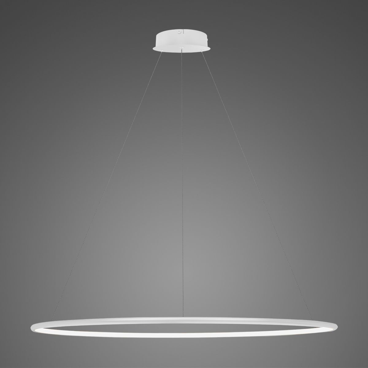 Altavola Design Ledowe Okręgi lampe suspendue 1x45 W blanc LA073/P_120_in_3k_white