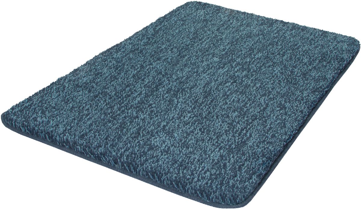 Kleine Wolke Seattle tapis de bain 140x80 cm rectangulaire bleu 4071754657