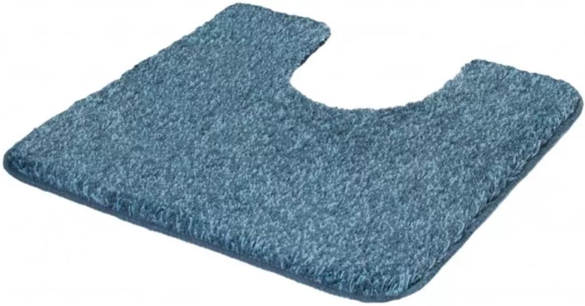 Kleine Wolke Seattle tapis de bain 55x50 cm sous WC bleu 4071754130