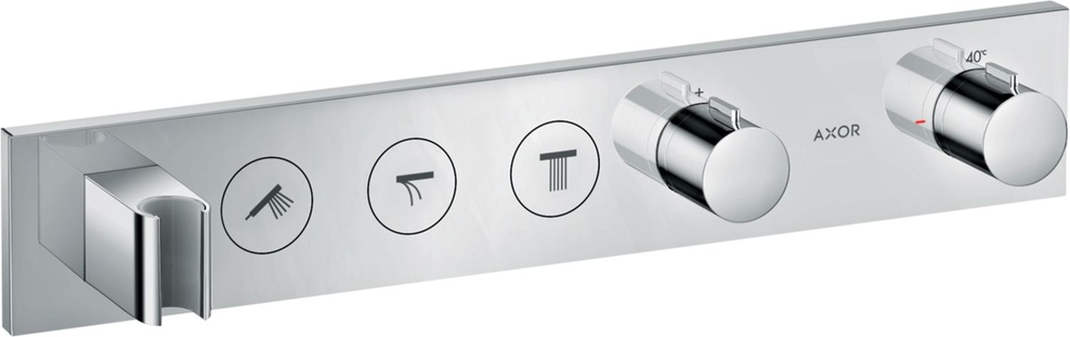Axor ShowerSolutions mitigeur bain-douche encastrée avec thermostat chrome 18356000