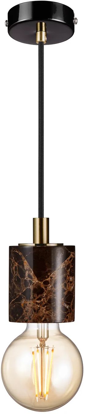 Nordlux Siv lampe suspendue 1x60 W noir-marron 45883018