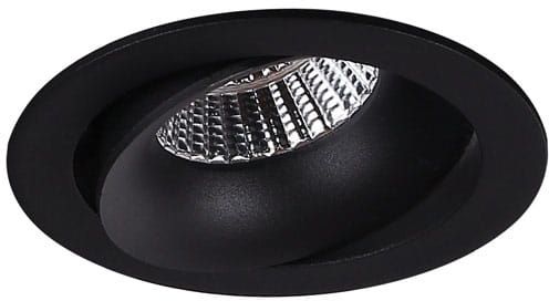 MaxLight Arya Tilted spot encastré 1x8 W noir H0099