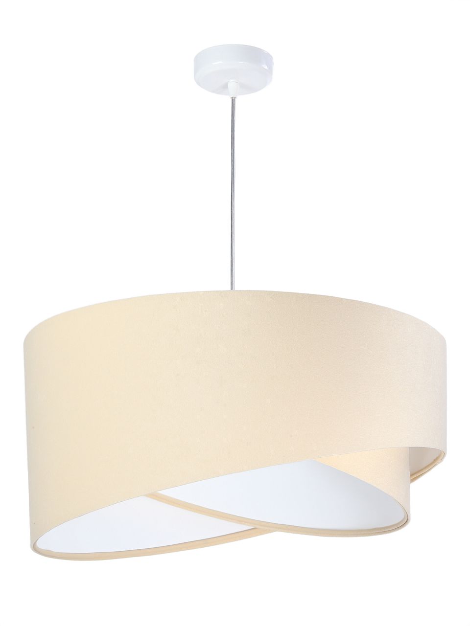 BPS Koncept Galaxy lampe suspendue 1x60 W blanc-crème 060-032