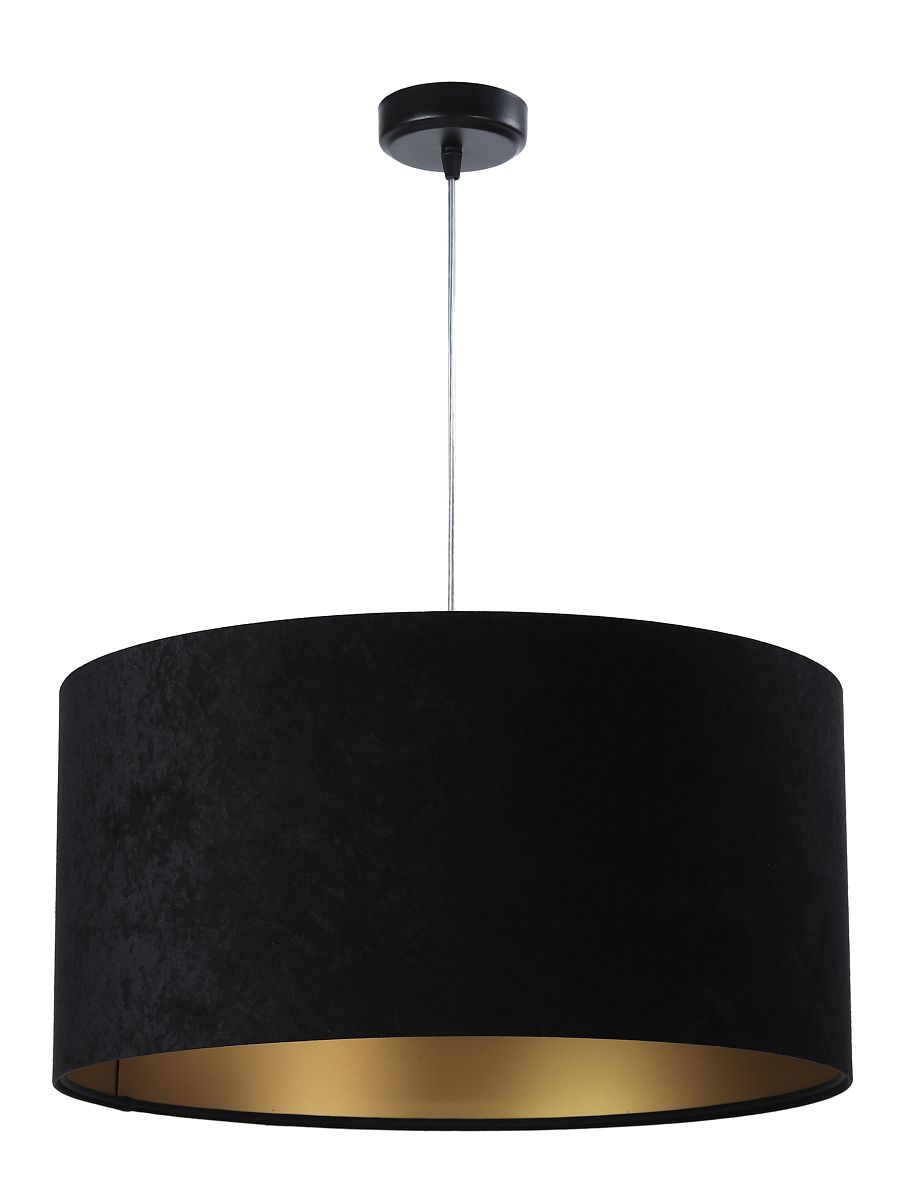 BPS Koncept Standard HomeLight lampe suspendue 1x60 W noir-doré 010-009-50