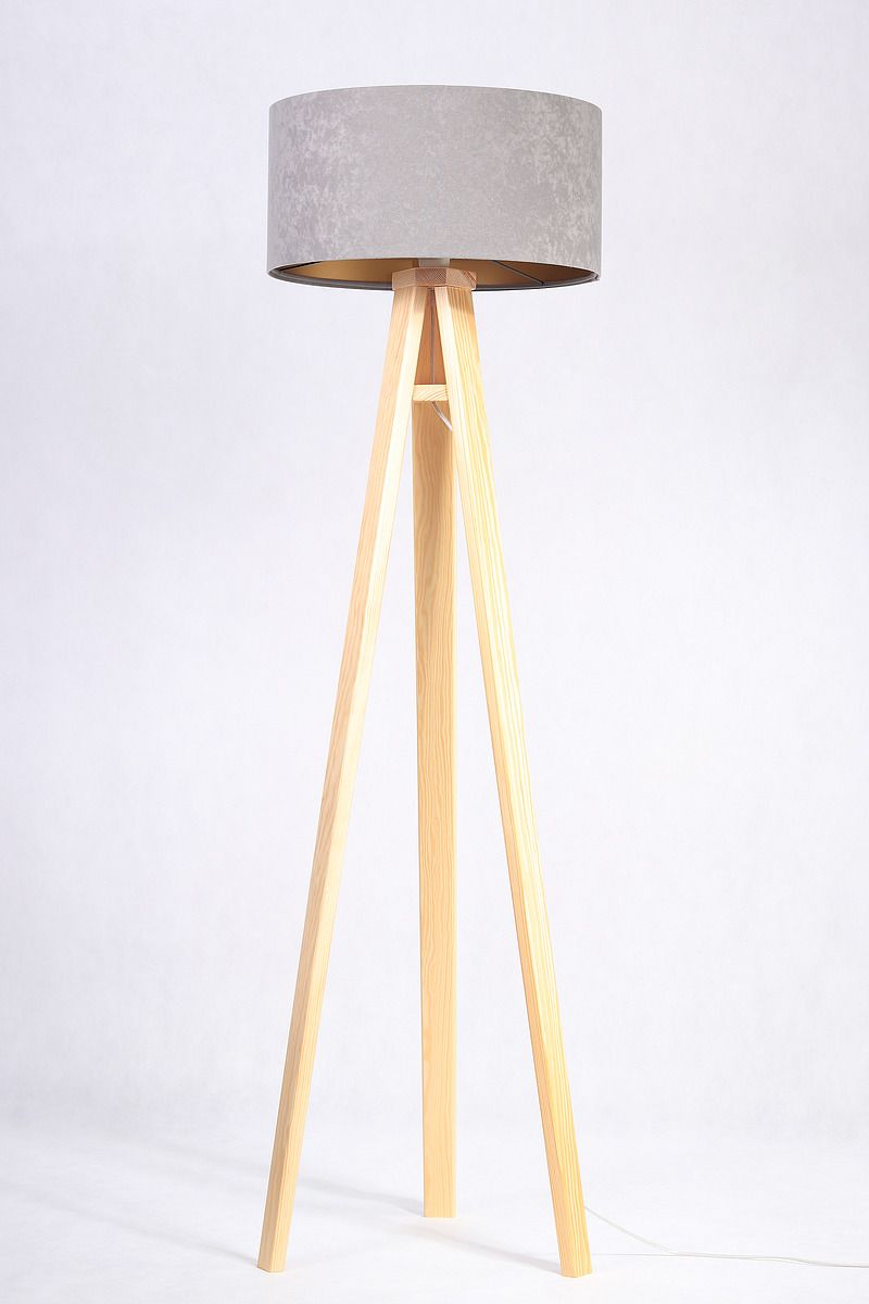 BPS Koncept Standard HomeLight lampadaire 1x60 W doré-gris 010P-014-40