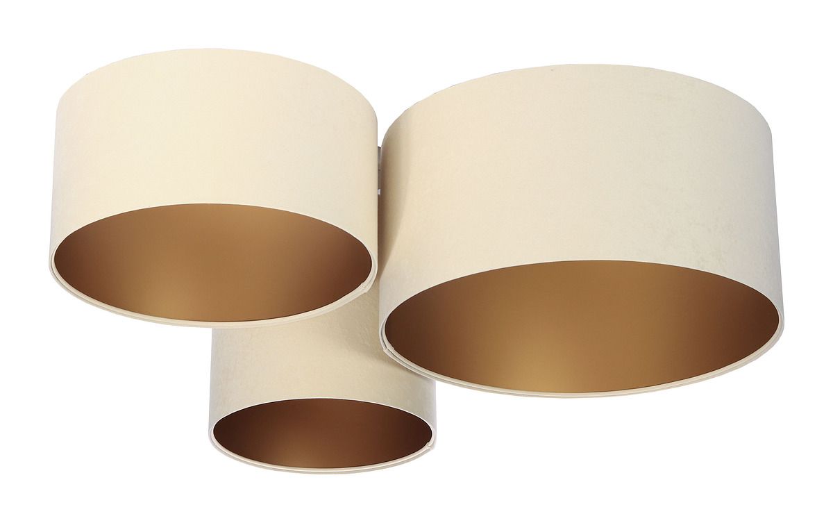 BPS Koncept Plafoniady plafonnier 3x60 W doré-crème 080-034