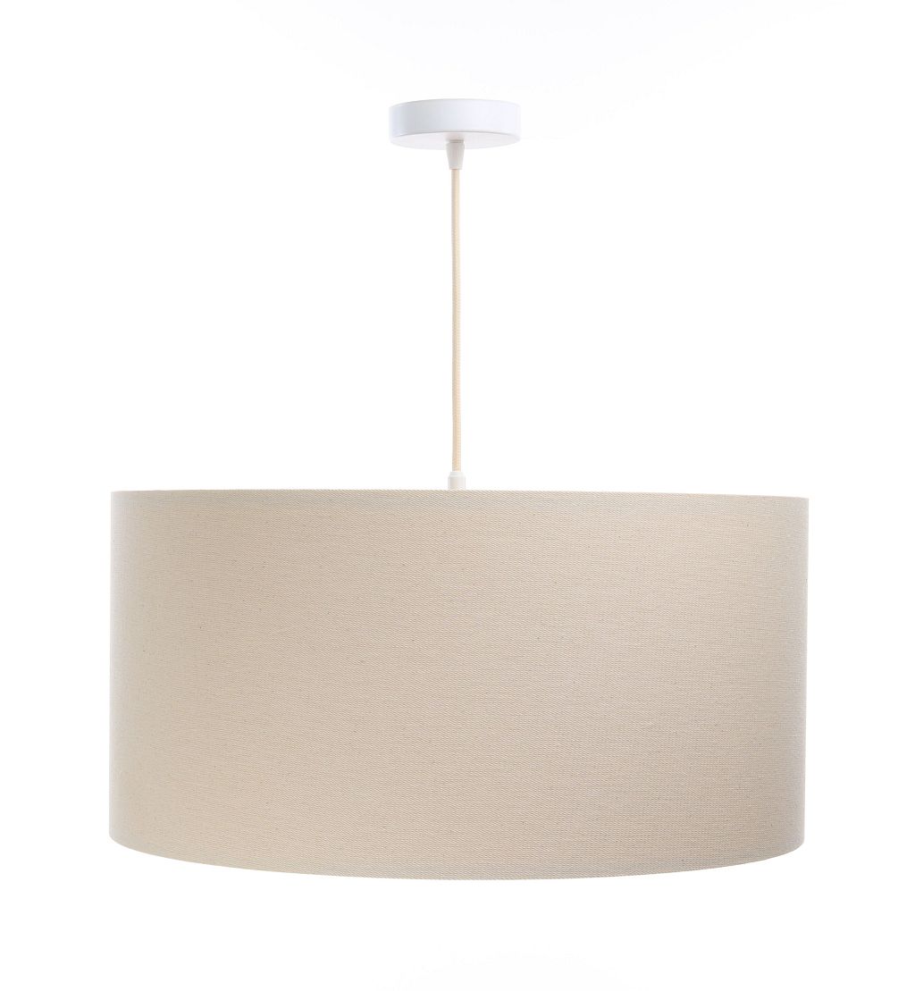 BPS Koncept Boho lampe suspendue 1x60 W crème-beige 0E0-130-50