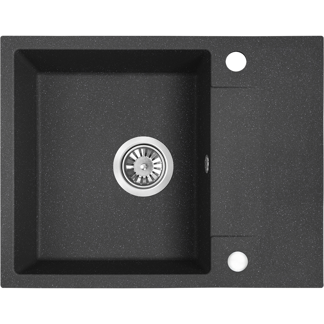 Kuchinox Rab évier en granit 56x44 cm noir SBF713Y