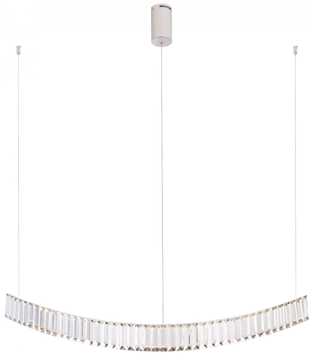 MaxLight Saphir lampe suspendue 1x13 W chrome P0392