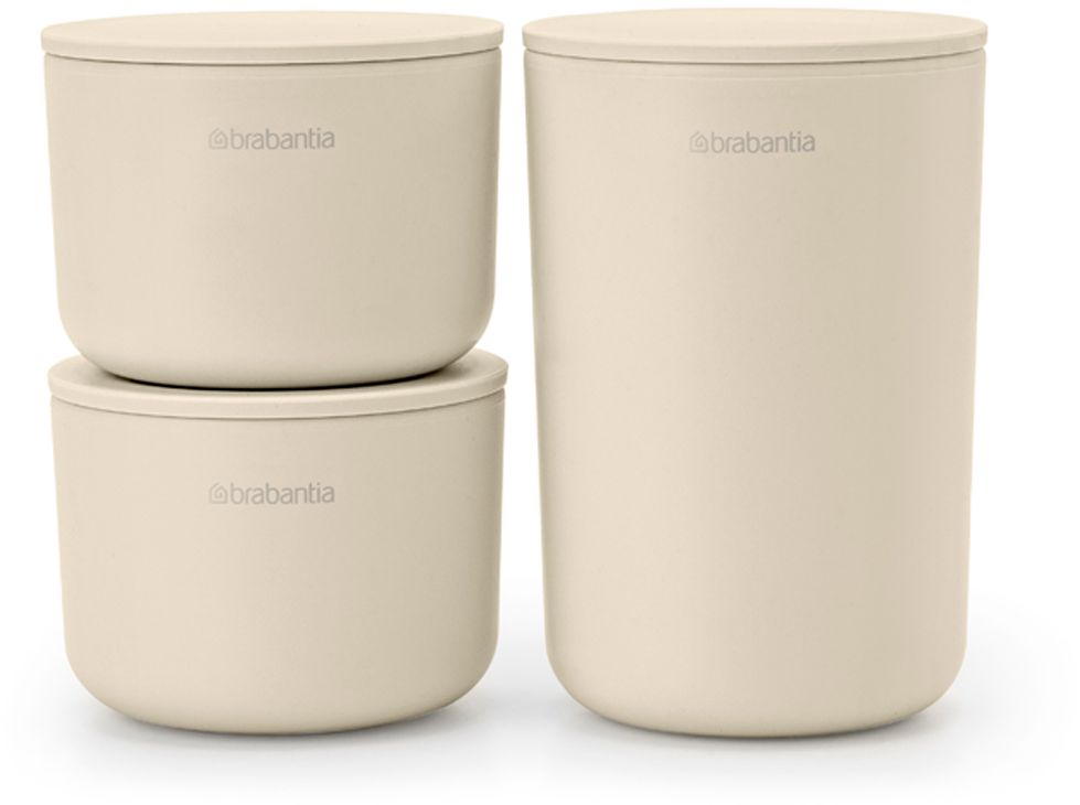 Brabantia ReNew kit d'accessoires 3 en 1 beige 223501