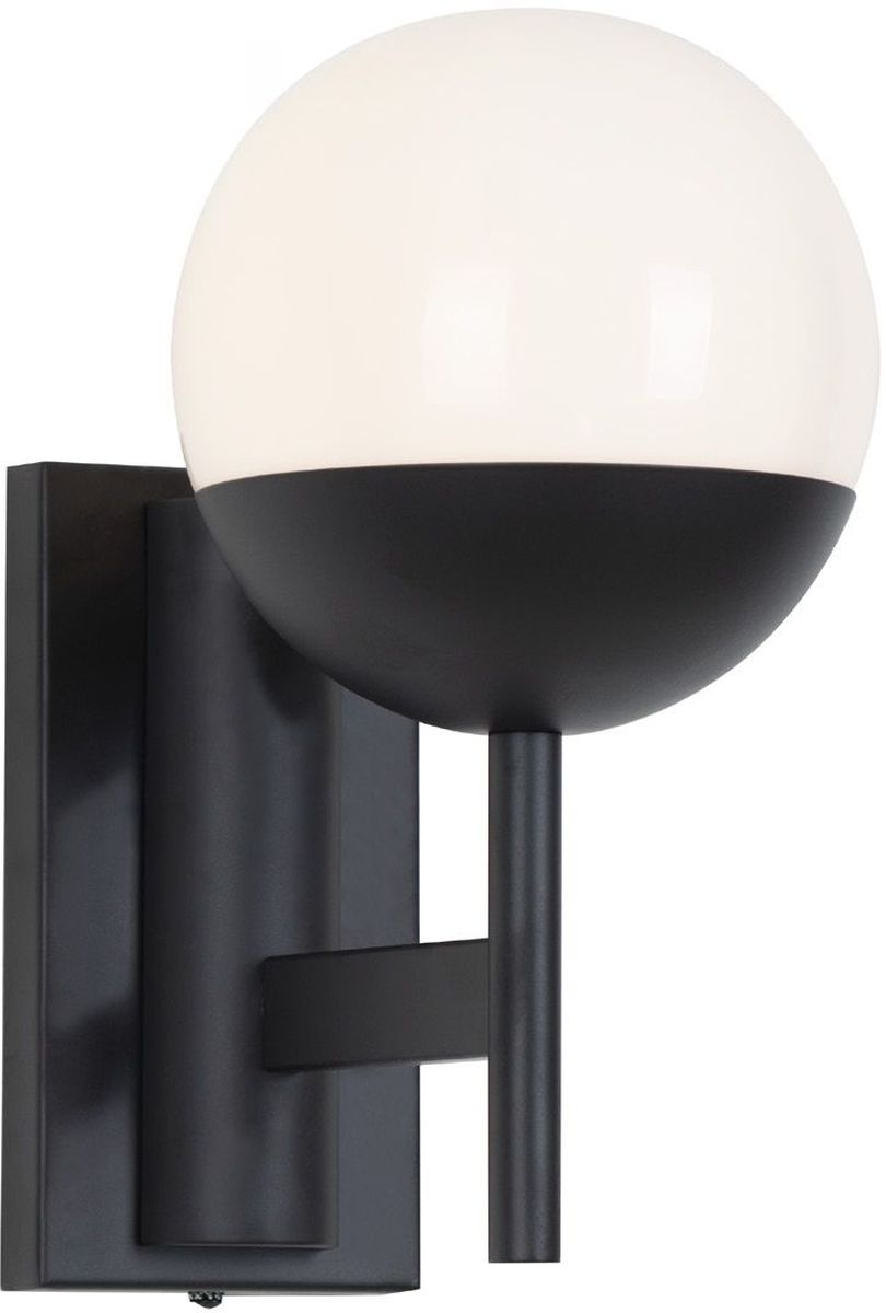 MaxLight Dallas applique murale 1x40 W blanc-noir W0255