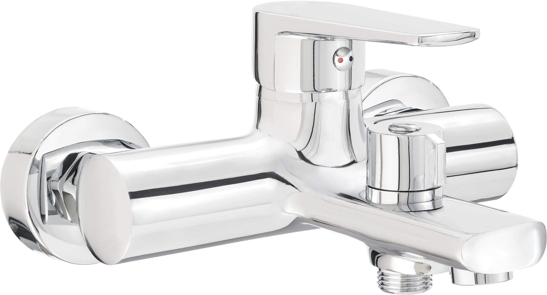 Deante Tubo mitigeur bain-douche murale chrome BUT_010M