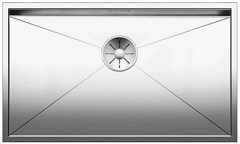 Blanco Zerox 700-U évier en acier inoxydable 74x44 cm acier 521593