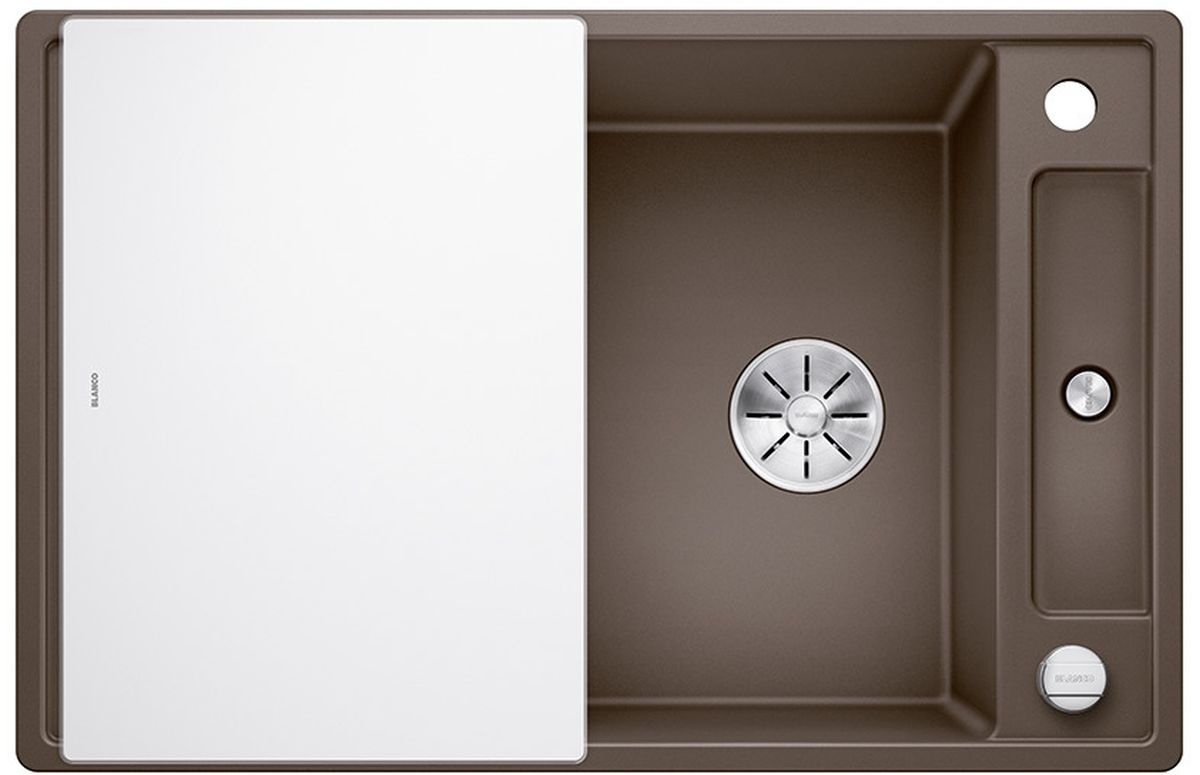 Blanco Axia III 45 S évier en granit 78x51 cm marron 523192
