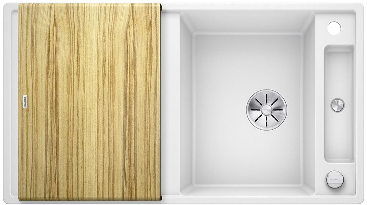 Blanco Axia III 5 S évier en granit 91.5x51 cm blanc 523209