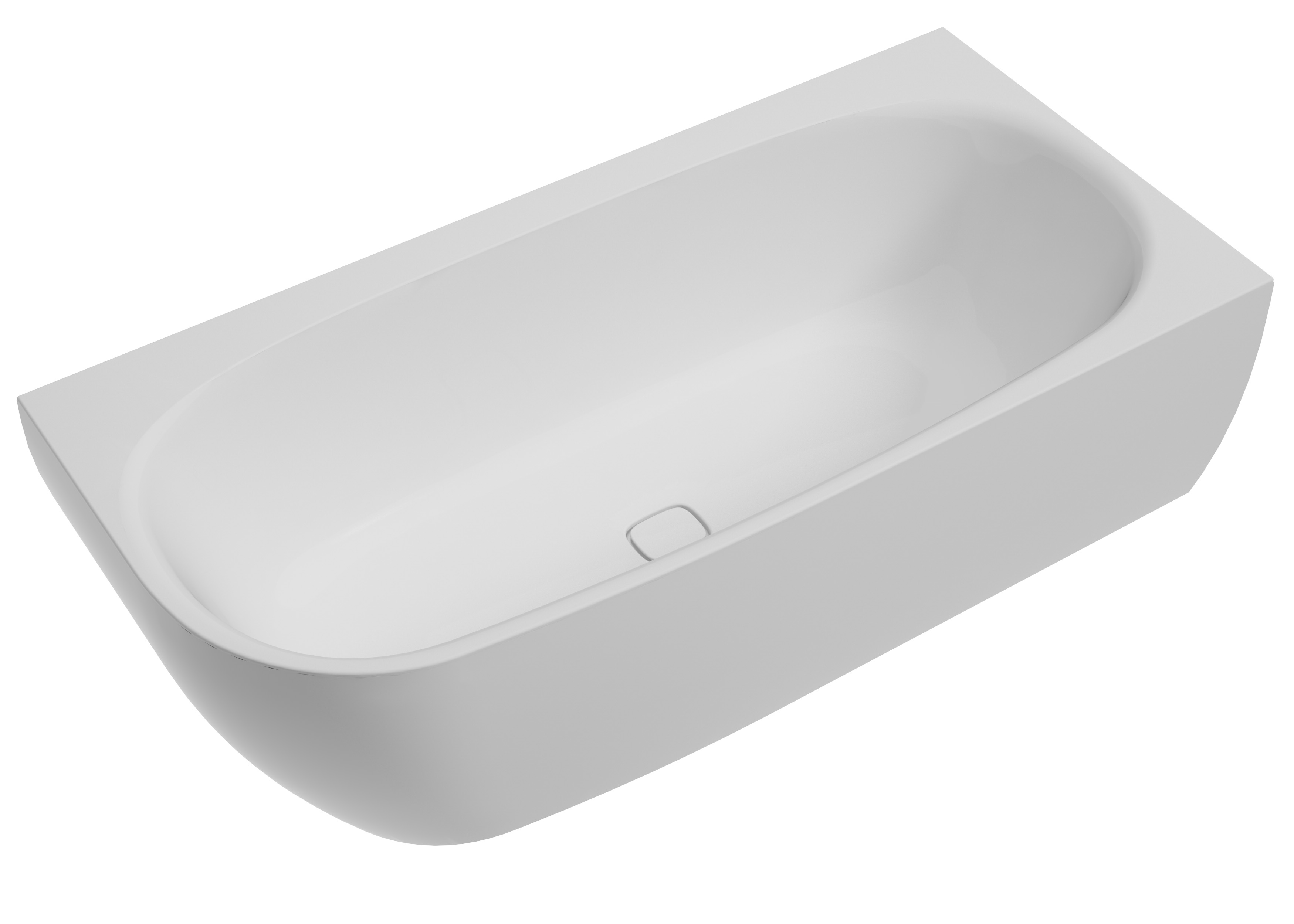 Hoesch iSensi baignoire d’angle 170x75 cm rectangulaire blanc 3811.010