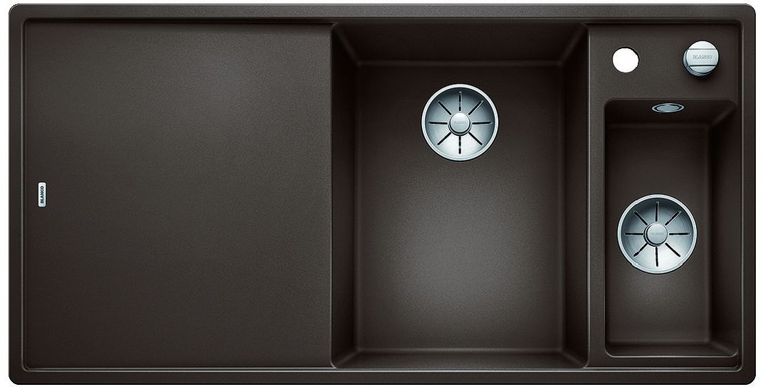 Blanco Axia III 6 S évier en granit 100x51 cm marron 523471