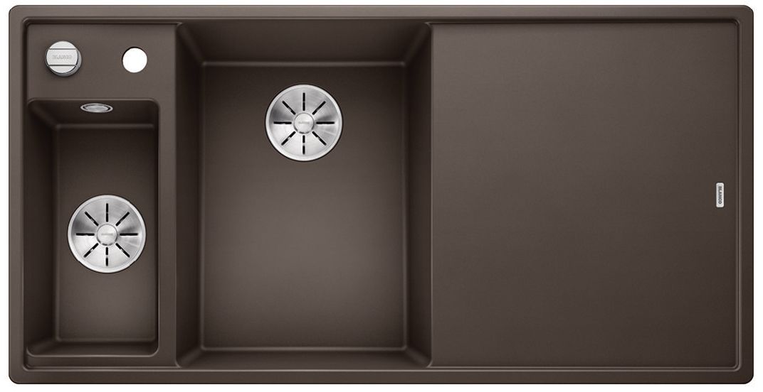 Blanco Axia III 6 S évier en granit 100x51 cm marron 524662
