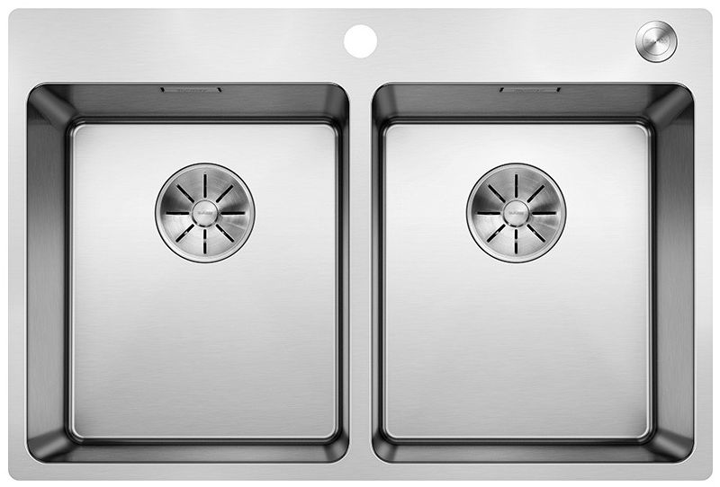 Blanco Andano 340/340-IF/A évier en acier inoxydable 70.5x50 cm 525248