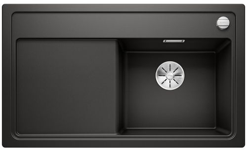 Blanco Zenar 45 S évier en granit 86x51 cm noir 526037