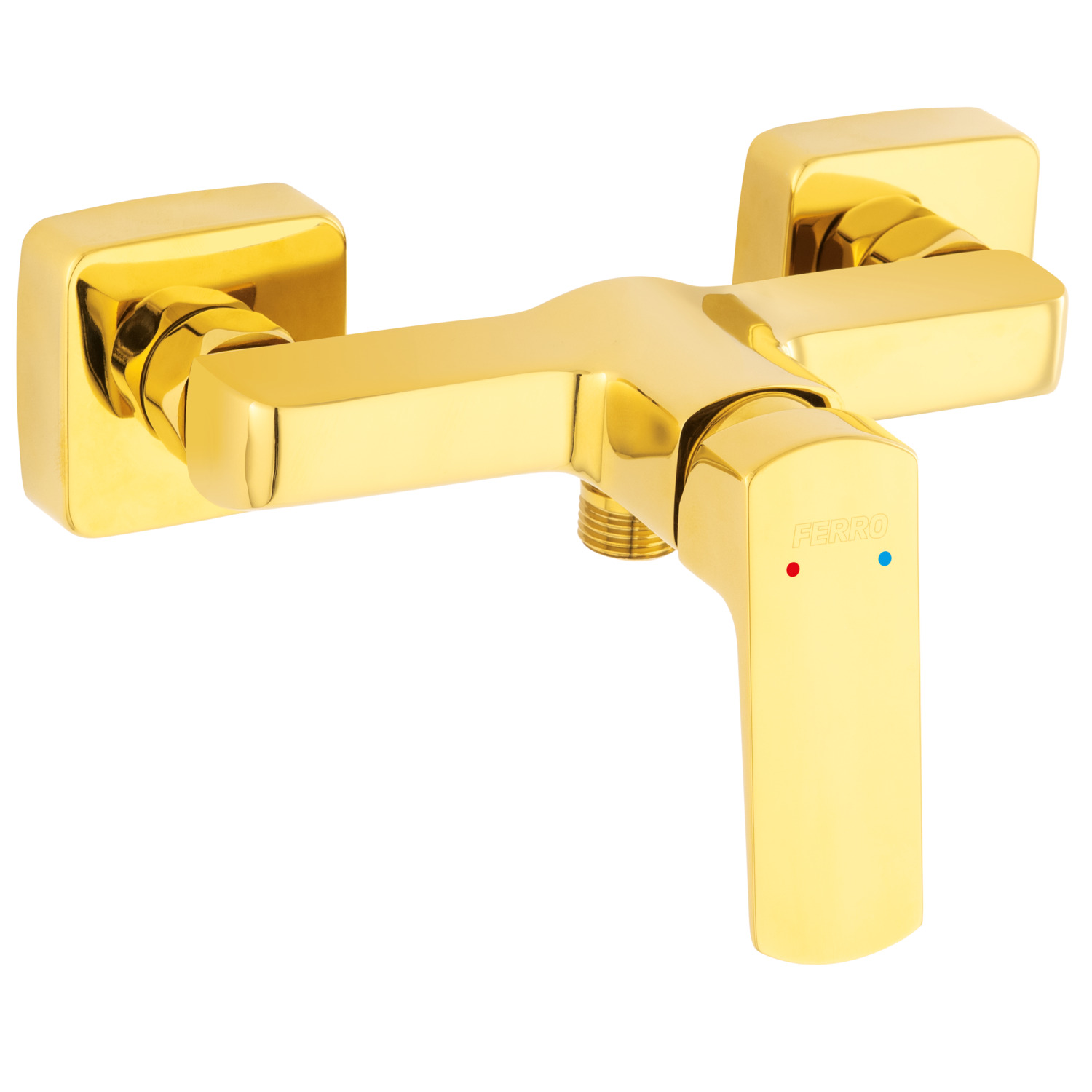 Ferro Vitto Gold  VerdeLine mitigeur de douche murale doré BVI7VLG
