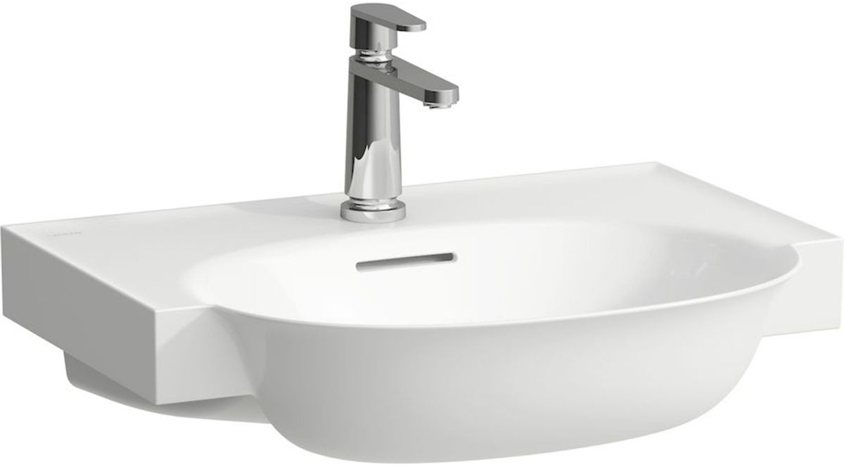 Laufen The New Classic lavabo 60x48 cm semi-circulaire classique-de meuble blanc brillant H8138534001041