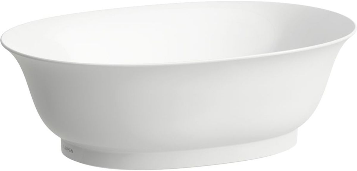 Laufen The New Classic lavabo 45x31 cm ovale à poser blanc mat H8128507571121