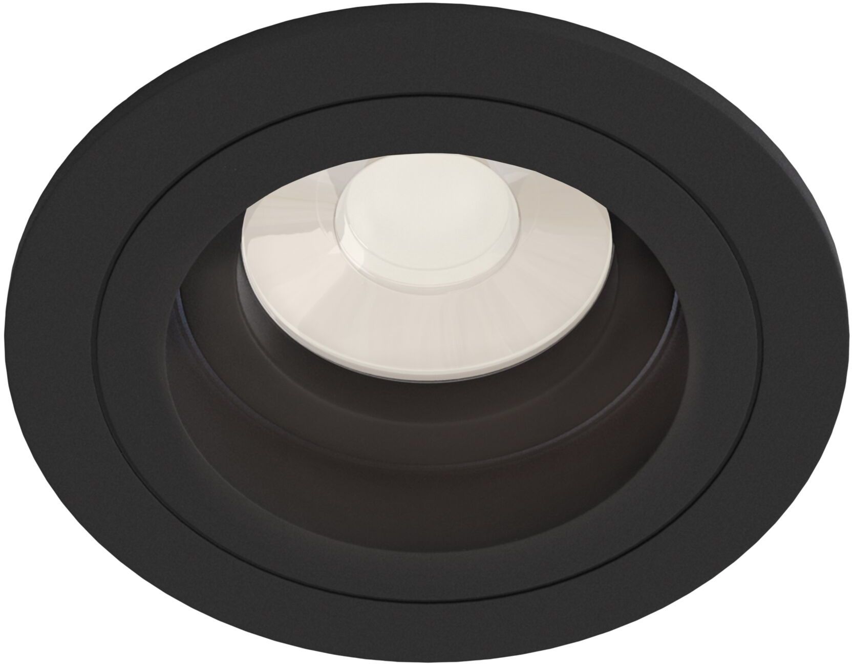 Maytoni Atom spot encastré 1x50 W noir DL025-2-01B